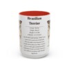 15oz brazilian terrier mug, Red