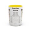 15oz brazilian terrier mug, Yellow