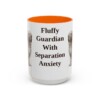 15oz-briard-mug-humor-orange 15oz Funny Briard Mug, Orange, front view