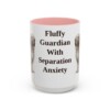 15oz-briard-mug-humor-pink 15oz Funny Briard Mug, Pink, front view