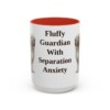 15oz-briard-mug-humor-red 15oz Funny Briard Mug, Red, front view