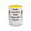 15oz-briard-mug-humor-yellow 15oz Funny Briard Mug, Yellow, front view