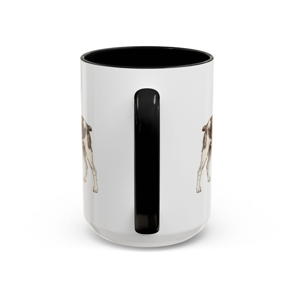 15oz-brittany-mug-humor-black-back 15oz Funny Brittany Mug, Black, back view