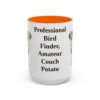 15oz-brittany-mug-humor-orange 15oz Funny Brittany Mug, Orange, front view
