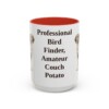 15oz-brittany-mug-humor-red 15oz Funny Brittany Mug, Red, front view