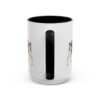 15oz Brittany Latin Mug, Black, back view