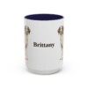 15oz Brittany Mug, Navy, front view