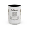 15oz brittany mug, Black