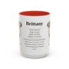 15oz brittany mug, Red