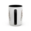 15oz Brussels Griffon Mug, Black, back view