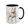 15oz-bull-terrier-mug-humor-black-right 15oz Funny Bull Terrier Mug, Black, right side view