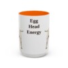 15oz-bull-terrier-mug-humor-orange 15oz Funny Bull Terrier Mug, Orange, front view