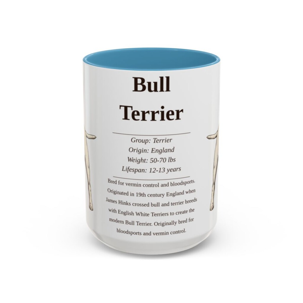 15oz-bull-terrier-mug-writeup-light-blue 15oz Bull Terrier Mug, Light Blue, front view