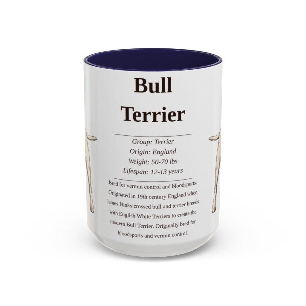 15oz-bull-terrier-mug-writeup-navy 15oz Bull Terrier Mug, Navy, front view