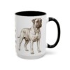 15oz-bullmastiff-mug-humor-black-right 15oz Funny Bullmastiff Mug, Black, right side view