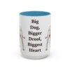 15oz-bullmastiff-mug-humor-light-blue 15oz Funny Bullmastiff Mug, Light Blue, front view