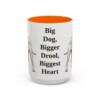 15oz-bullmastiff-mug-humor-orange 15oz Funny Bullmastiff Mug, Orange, front view