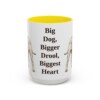 15oz-bullmastiff-mug-humor-yellow 15oz Funny Bullmastiff Mug, Yellow, front view