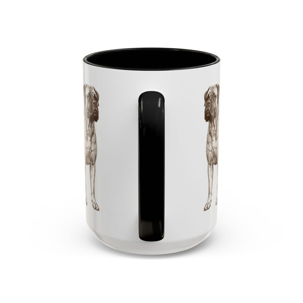 15oz-bullmastiff-mug-latin-black-back 15oz Bullmastiff Latin Mug, Black, back view
