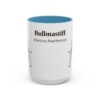 15oz-bullmastiff-mug-latin-light-blue 15oz Bullmastiff Latin Mug, Light Blue, front view