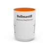 15oz-bullmastiff-mug-latin-orange 15oz Bullmastiff Latin Mug, Orange, front view