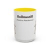 15oz-bullmastiff-mug-latin-yellow 15oz Bullmastiff Latin Mug, Yellow, front view