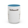 15oz Bullmastiff Mug, Light Blue, front view