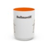15oz Bullmastiff Mug, Orange, front view