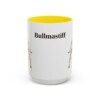 15oz Bullmastiff Mug, Yellow, front view
