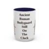 15oz Funny Cane Corso Mug, Navy, front view