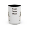 15oz Cane Corso Dog Mom Mug, Black, front view