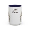 15oz Cane Corso Mug, Navy, front view
