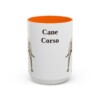 15oz Cane Corso Mug, Orange, front view