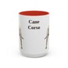 15oz Cane Corso Mug, Red, front view