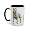 15oz cane corso mug, Black