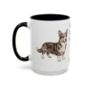 15oz-cardigan-welsh-corgi-mug-humor-black-left 15oz Funny Cardigan Welsh Corgi Mug, Black, left side view