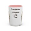15oz catahoula leopard dog mug, Pink