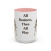 15oz catahoula leopard dog mug, Pink