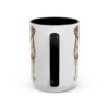 15oz catahoula leopard dog mug, Black