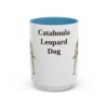 15oz catahoula leopard dog mug, Light Blue