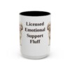 15oz-cavachon-mug-humor-black-front 15oz Funny Cavachon Mug, Black, front view
