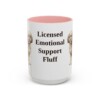 15oz-cavachon-mug-humor-pink 15oz Funny Cavachon Mug, Pink, front view