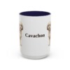 15oz Cavachon Mug, Navy, front view