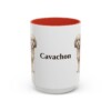15oz Cavachon Mug, Red, front view