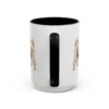 15oz Cavachon Mug, Black, back view