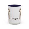 15oz Cavapoo Mug, Navy, front view