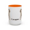 15oz Cavapoo Mug, Orange, front view
