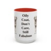 15oz Funny Chesapeake Bay Retriever Mug, Red, front view