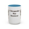 15oz-chesapeake-bay-retriever-mug-light-blue 15oz Chesapeake Bay Retriever Mug, Light Blue, front view