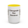 15oz-chesapeake-bay-retriever-mug-yellow 15oz Chesapeake Bay Retriever Mug, Yellow, front view